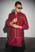 Baroque Nehru Jacket Set