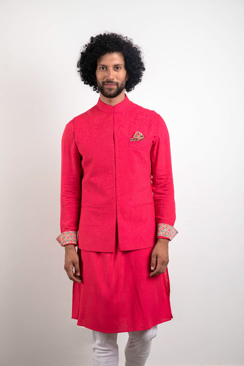 Aztec 2.0 Nehru Jacket Set