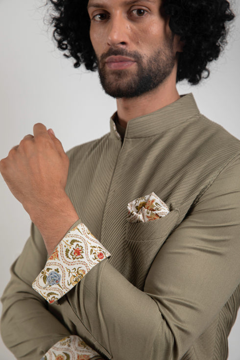 Aztec 2.0 Nehru Jacket Set