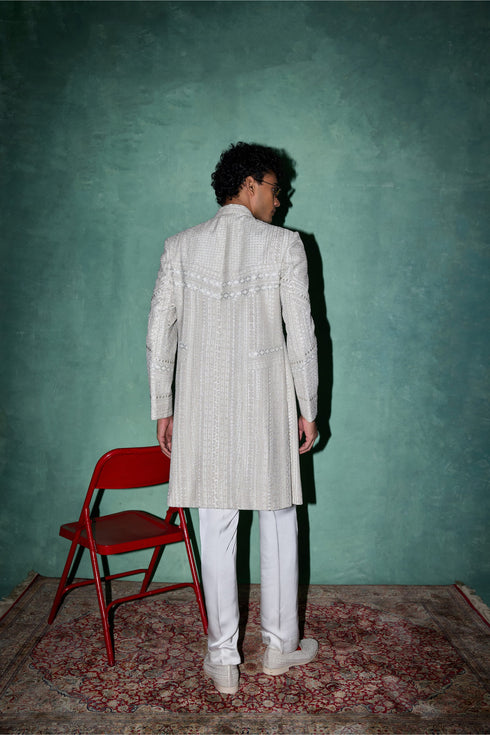 Baroque 2.0 Layered Achkan Set