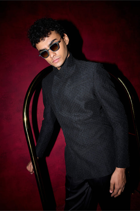 Baroque 2.0 Lapel Bandhgala Set