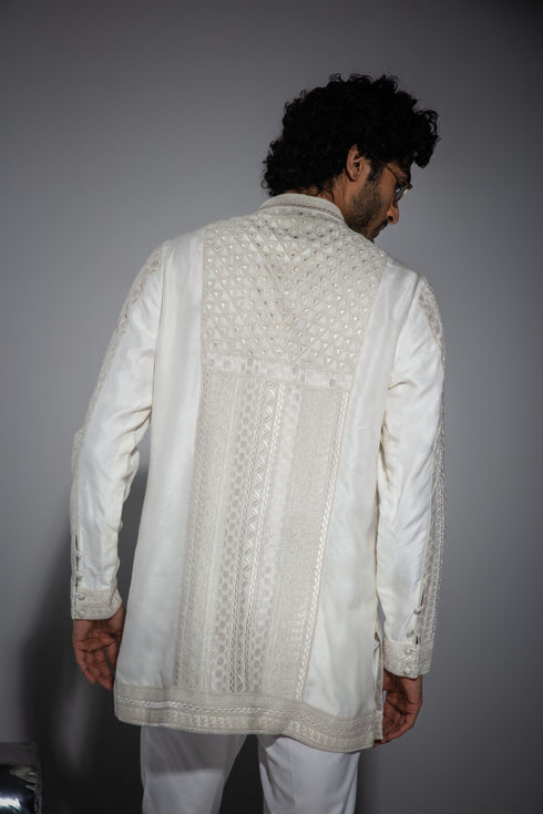 Baroque Crop Jacket Set