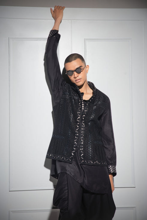 Baroque Nehru jacket Set