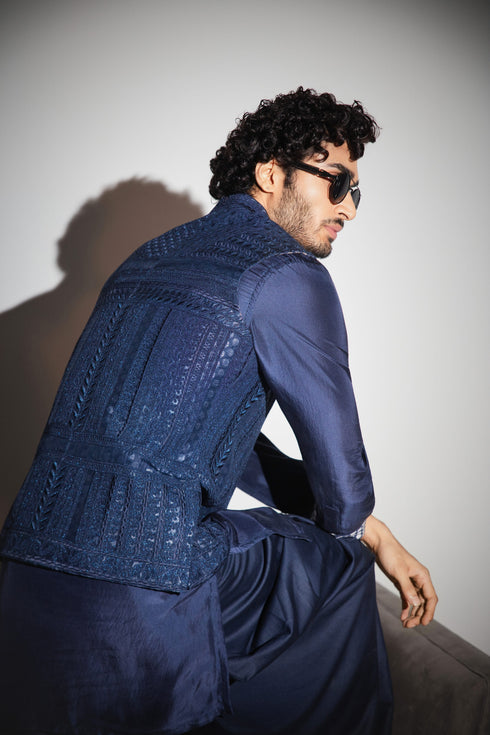 Baroque Nehru jacket Set