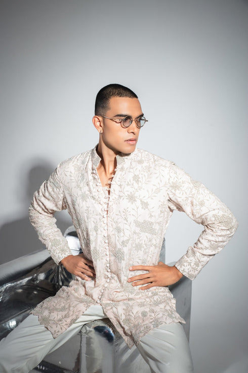 Banarasi Kora FLB kurta Set