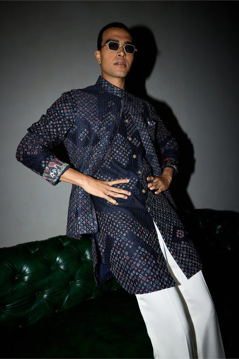 Candy Nehru Jacket Set
