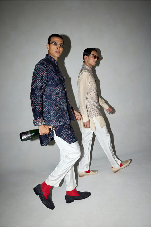 Candy Nehru Jacket Set