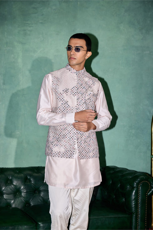 Candy Nehru Jacket Set