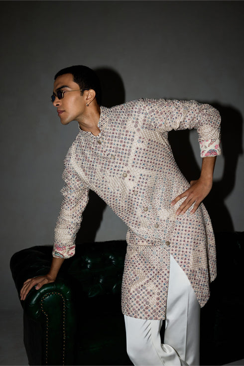 Candy Nehru Jacket Set