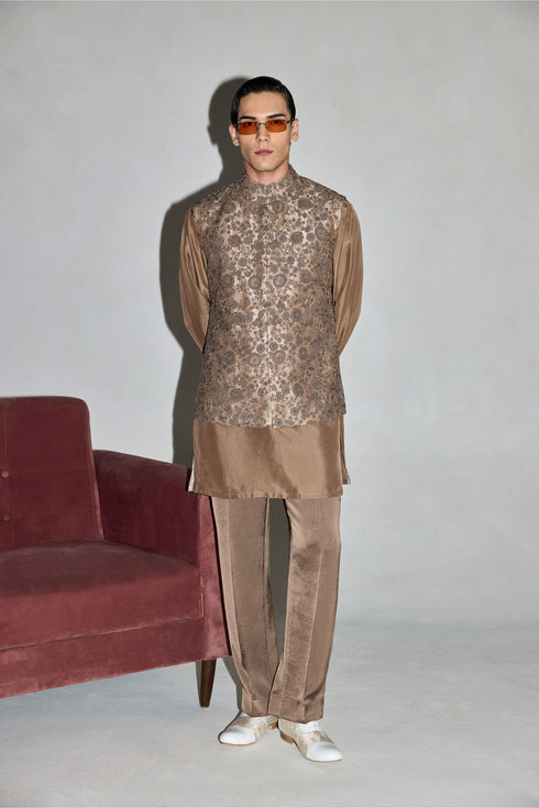 Garden in Bloom Nehru Jacket Set