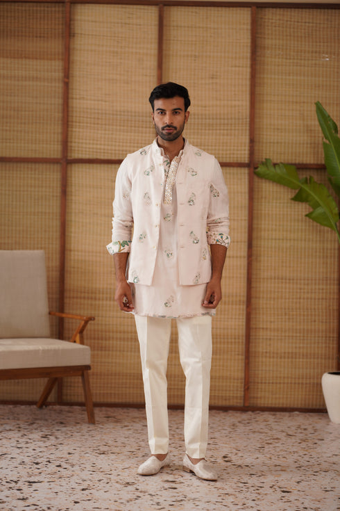 Gramophone Dori Nehru Jacket Set