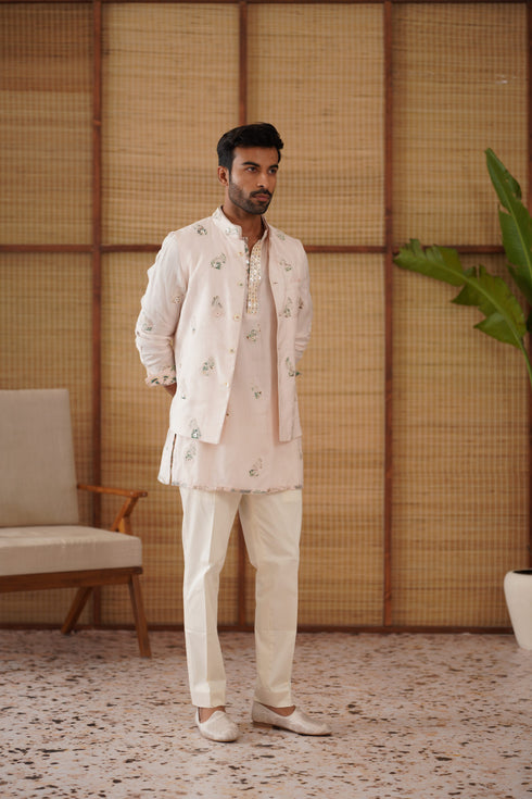 Gramophone Dori Nehru Jacket Set