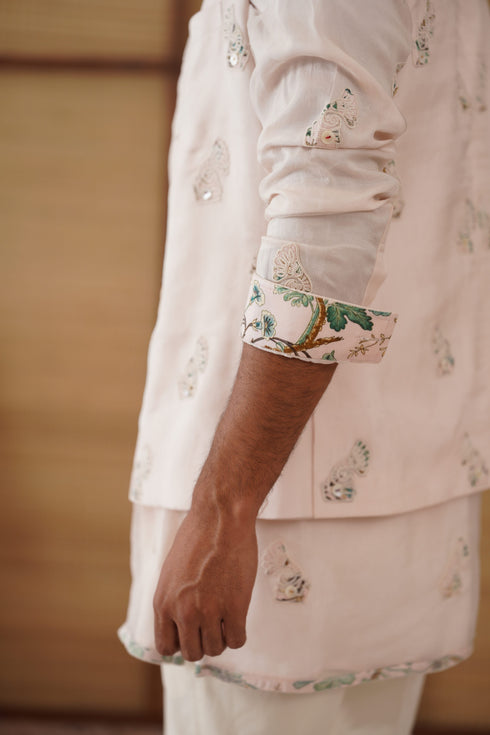 Gramophone Dori Nehru Jacket Set