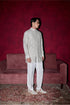 Halo Heavy Nehru Jacket Set