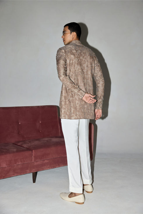 Kasuti Two Tone Floral Couture FLB Kurta
