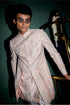 Kasuti Two Tone Floral Layered Achkan
