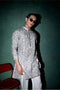 Kasuti Floral+Grid Panel Kurta