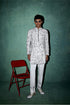 Kasuti Two Tone Floral Panel Kurta