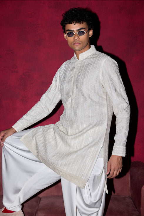 Naksh Deep Neck Kurta Set