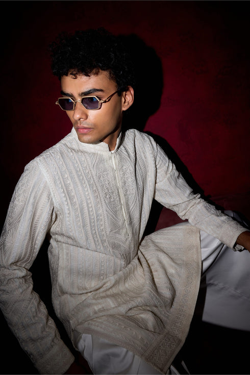 Naksh Deep Neck Kurta Set