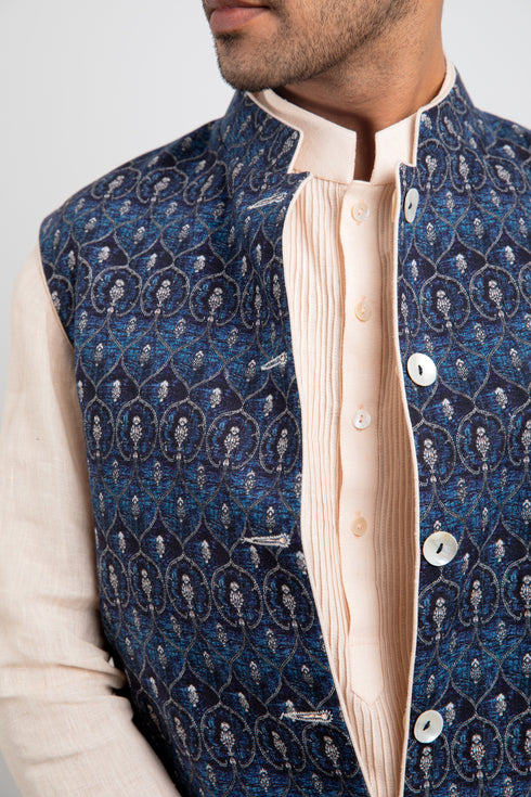 Reversible Nehru Jacket