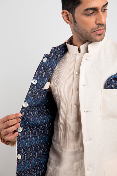 Reversible Nehru Jacket