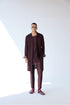 RTW-Poppy Shrug with Boat Neck False Hem Kurta Set