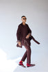 RTW-Poppy Shrug with Boat Neck False Hem Kurta Set