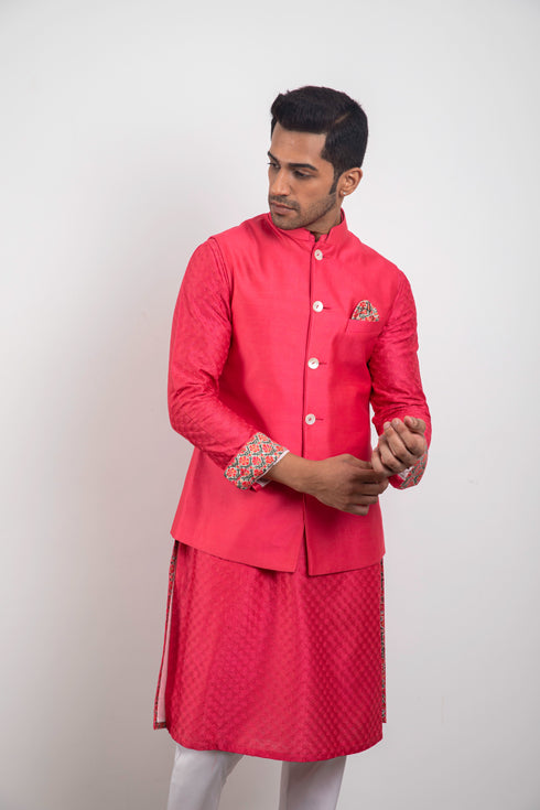 Sadgi Nehru Jacket Set