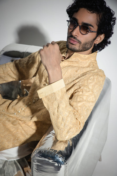 Scallop Dori FLB Kurta Shirt Set