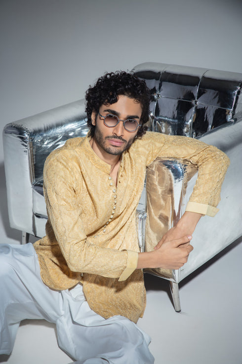 Scallop Dori FLB Kurta Shirt Set