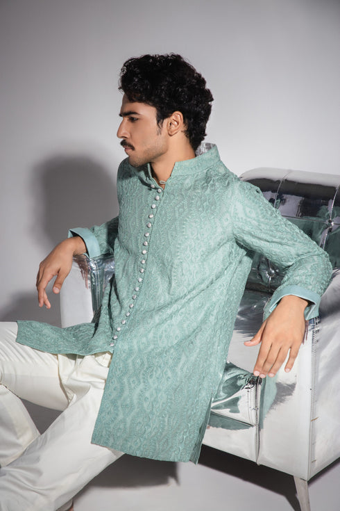 Scallop Dori FLB kurta Set