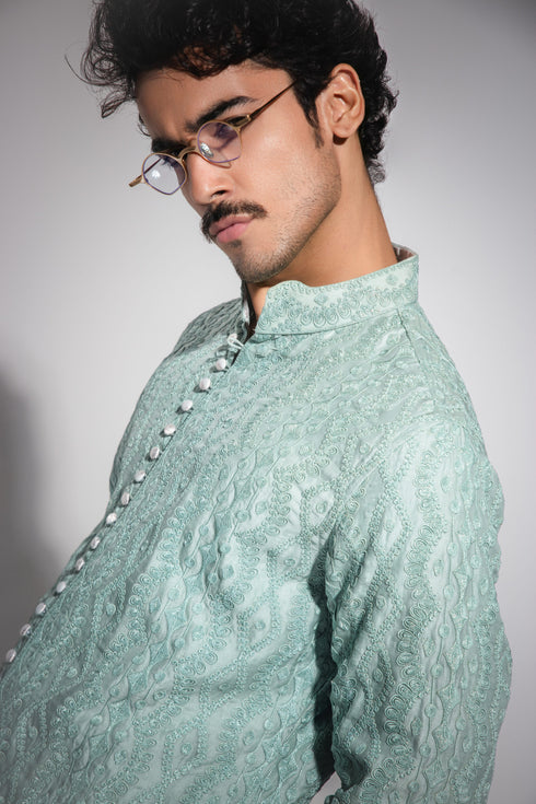 Scallop Dori FLB kurta Set