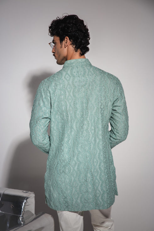 Scallop Dori FLB kurta Set