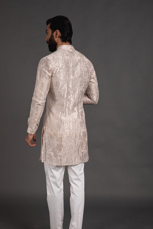 Banarasi Nehru Jacket Set