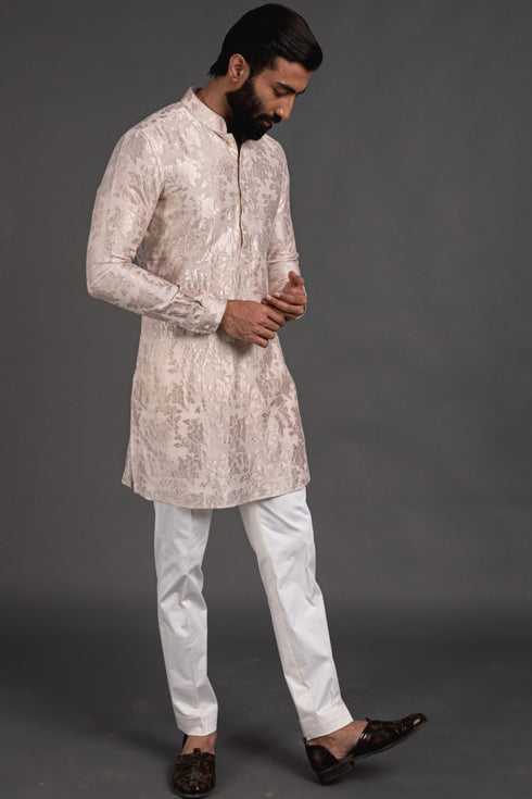 Banarasi Nehru Jacket Set