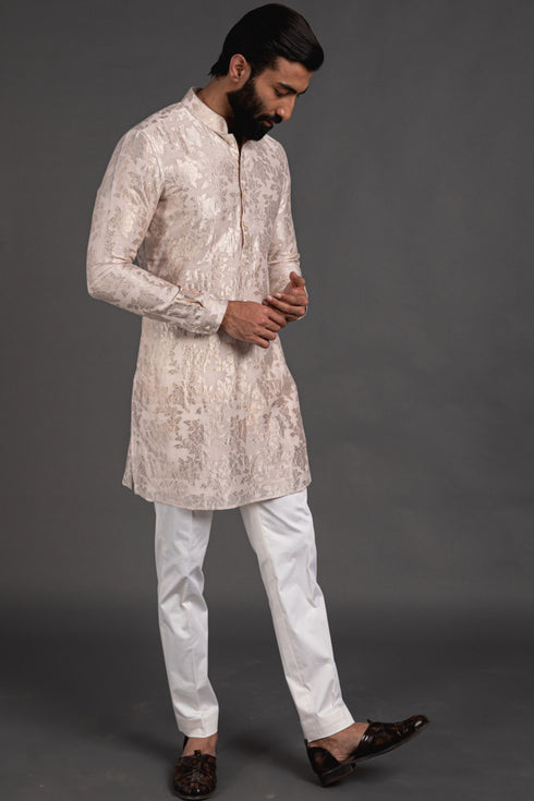 Banarasi Nehru Jacket Set