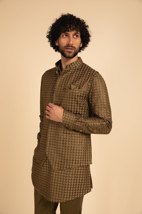 Bloc Wait Waist Coat Set