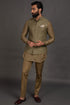 Inara Motif Nehru Jacket Set