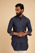 Inara Motif Nehru Jacket Set