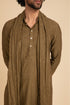 Jamdani Kurta with Stole and Pants