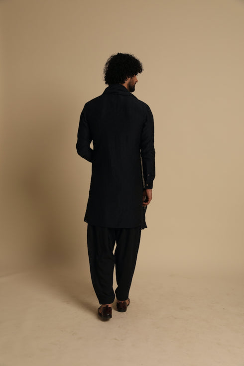 Jamdani Kurta with Stole and Salwar