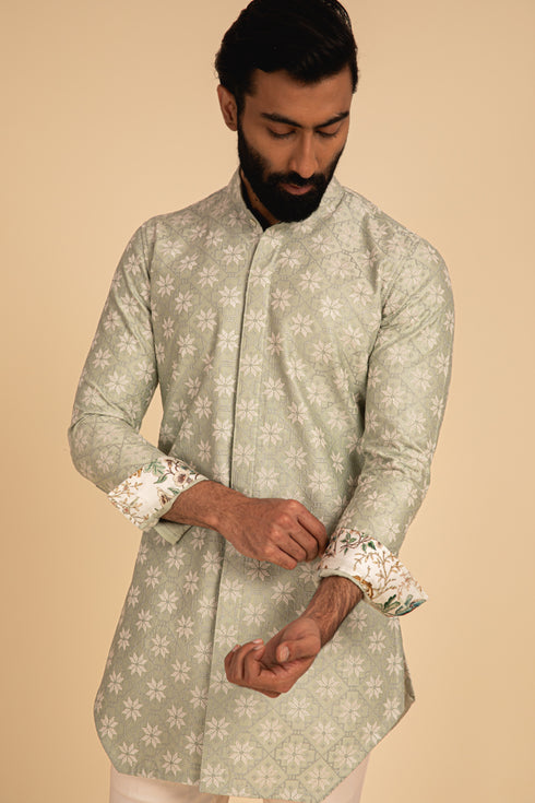 Kairos Front Open Kurta Set