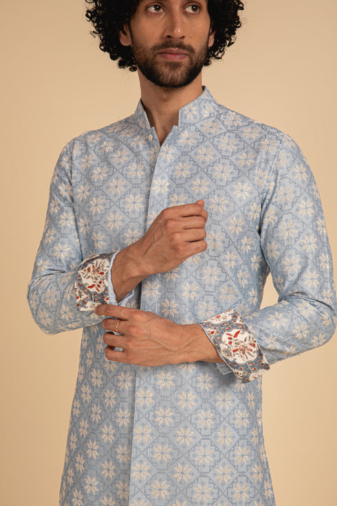 Kairos Front Open Kurta Set