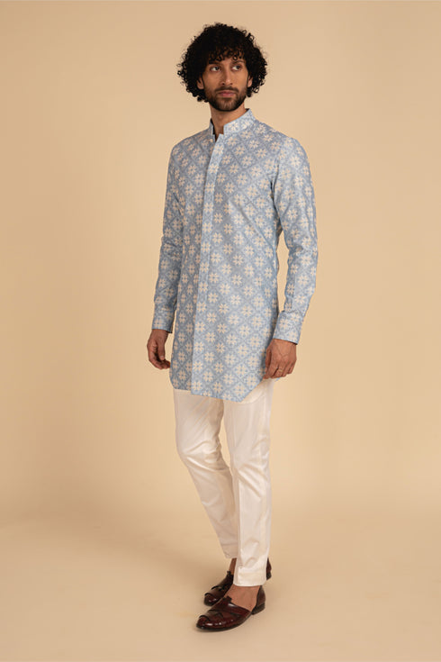 Kairos Front Open Kurta Set