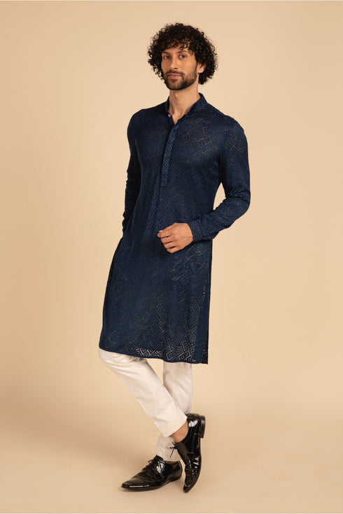 Zig Zag Wait Waist Coat Set