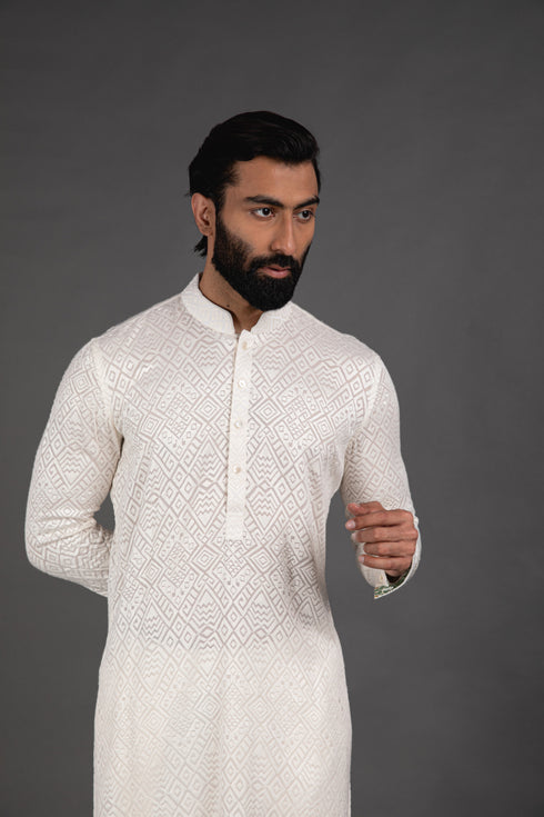 Zig Zag Wait Waist Coat Set