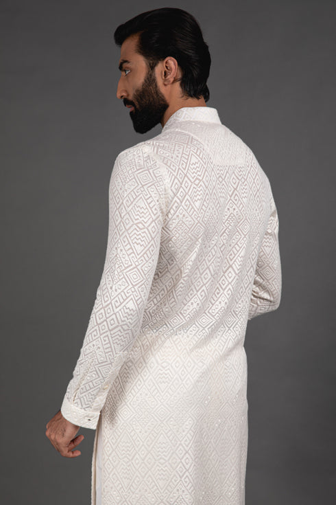 Zig Zag Wait Waist Coat Set