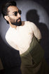 Color Block Nehru Jacket Set