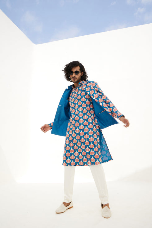 Tropikal Reversible Jacket Set